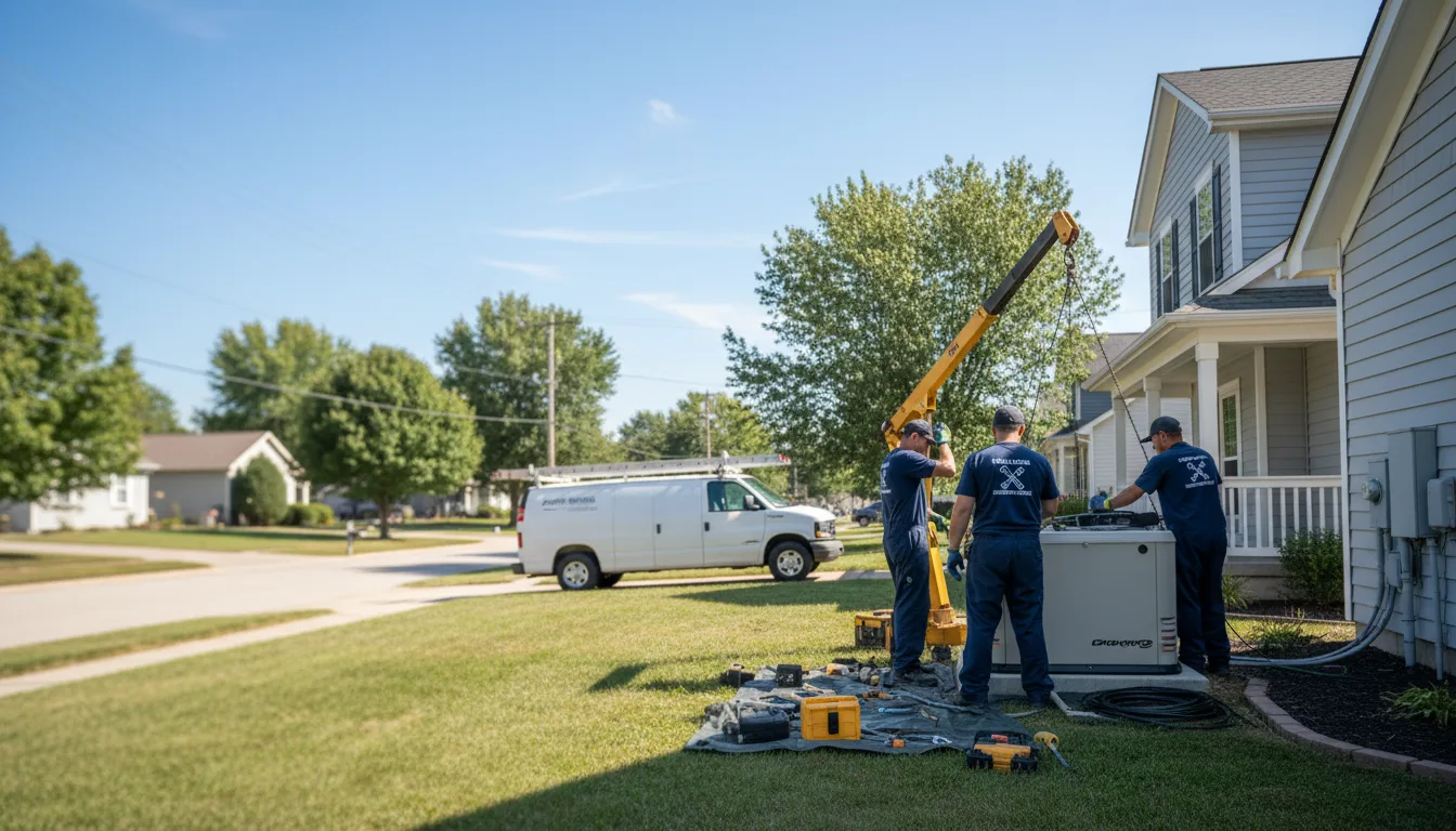 Generator Installation in Sidell, IL near me